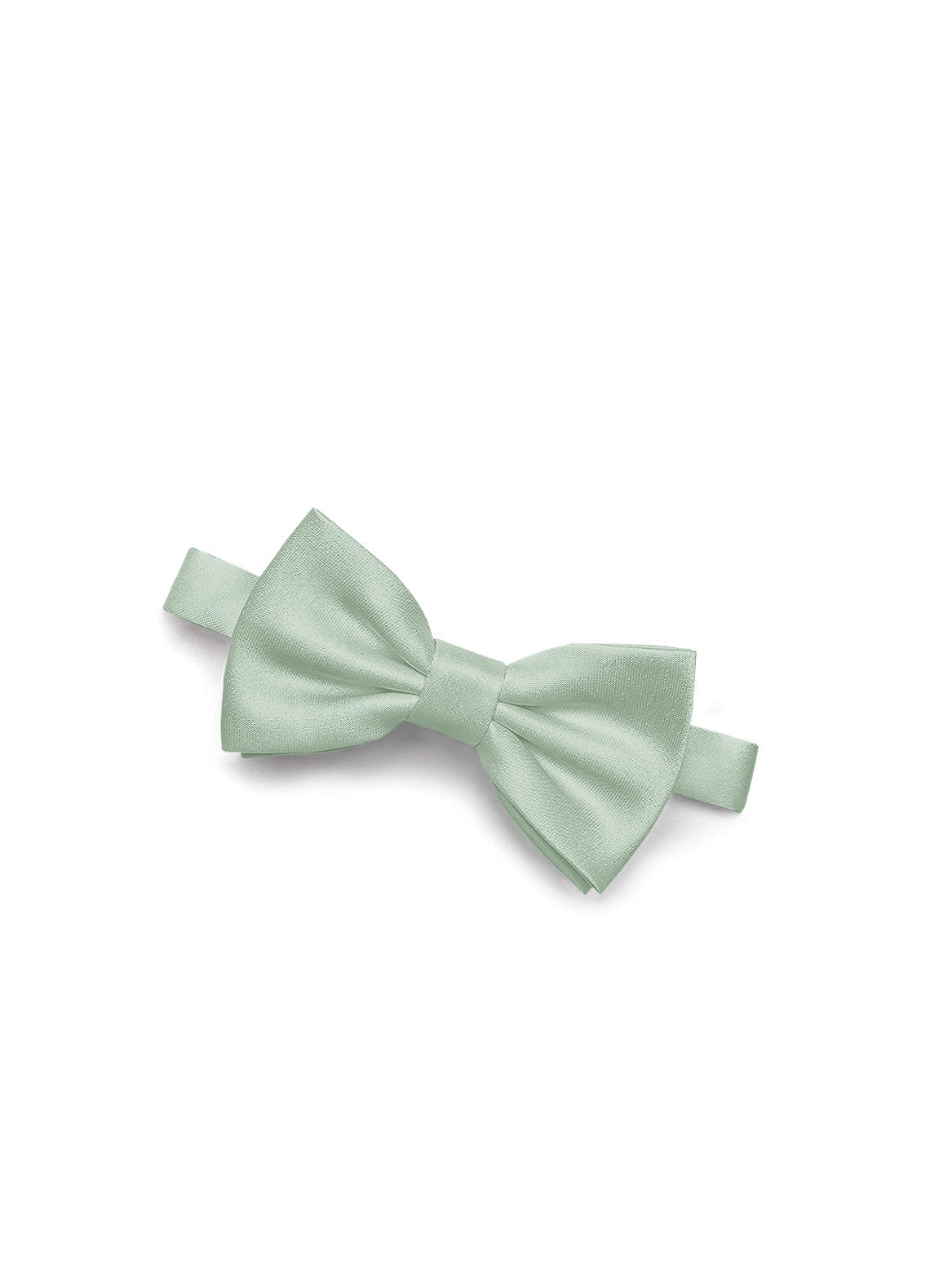 front Boy's Matte Satin Pre-Tied Bow Tie