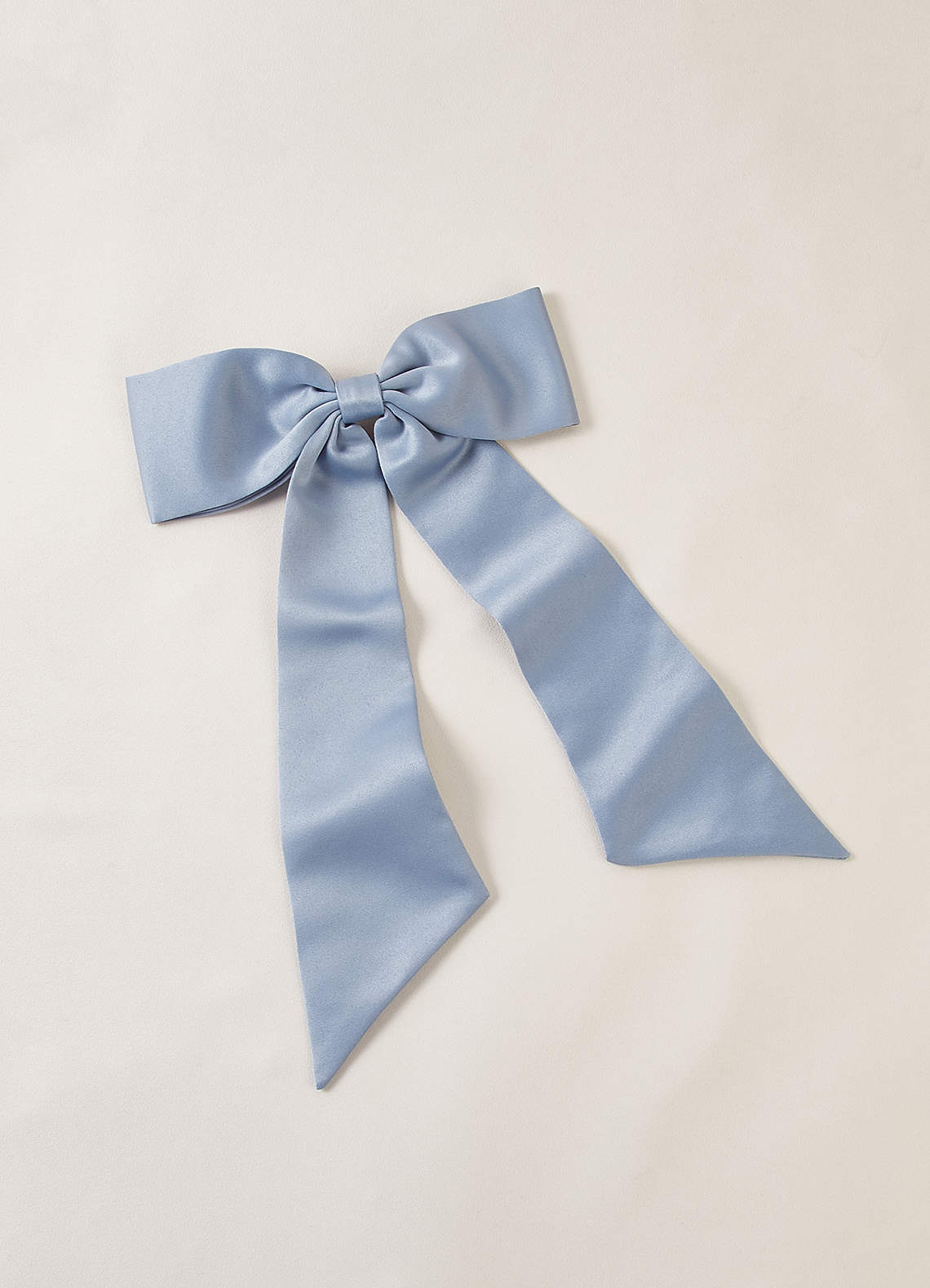 front Matching Color Bow Hair Clip Set