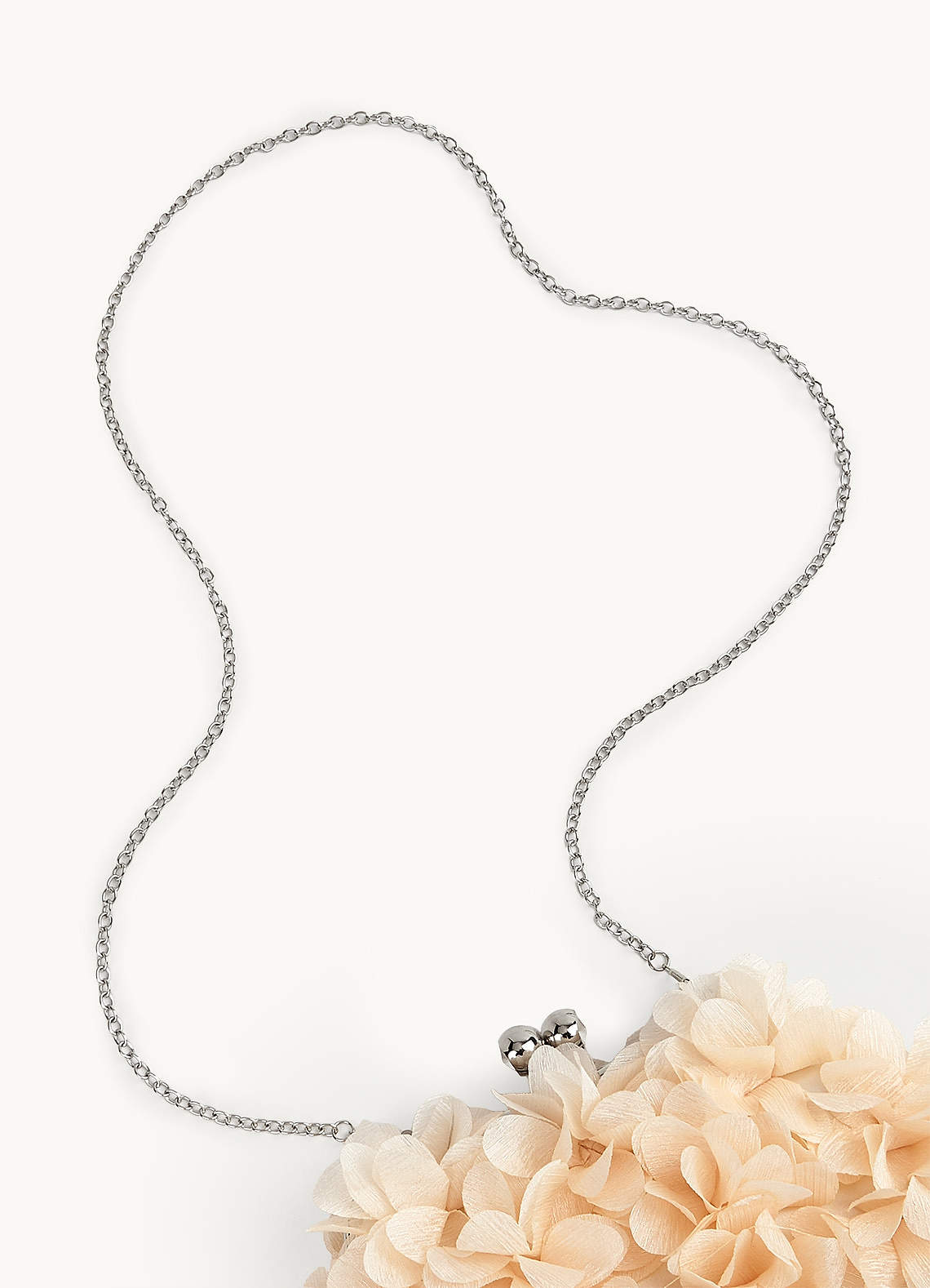 front 3D Petals Clutch Bag