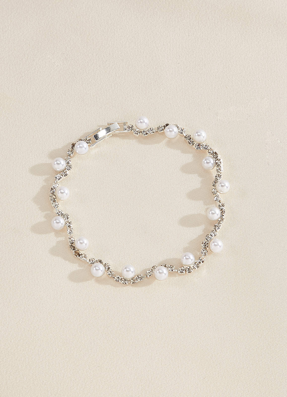 front Pearl Drop Jewelry Set