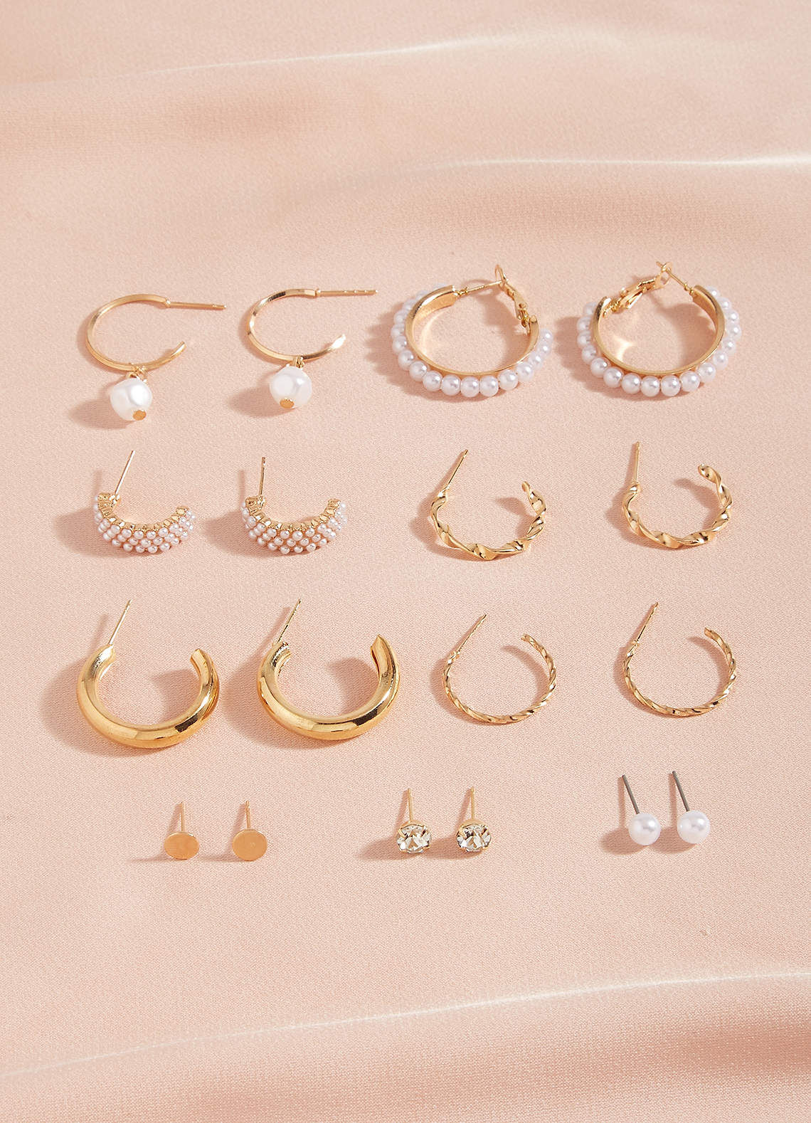 front Modern Earring Set