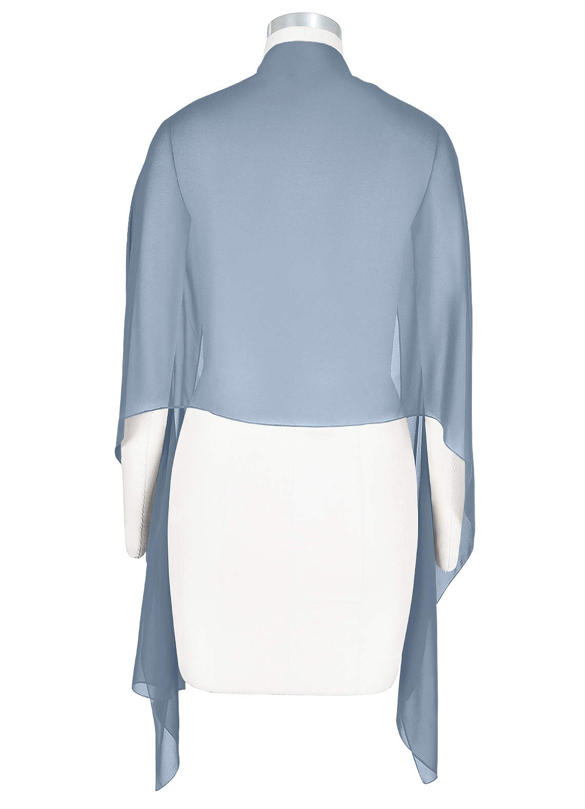 front Azazie Matching Color Ireland Chiffon Shawl