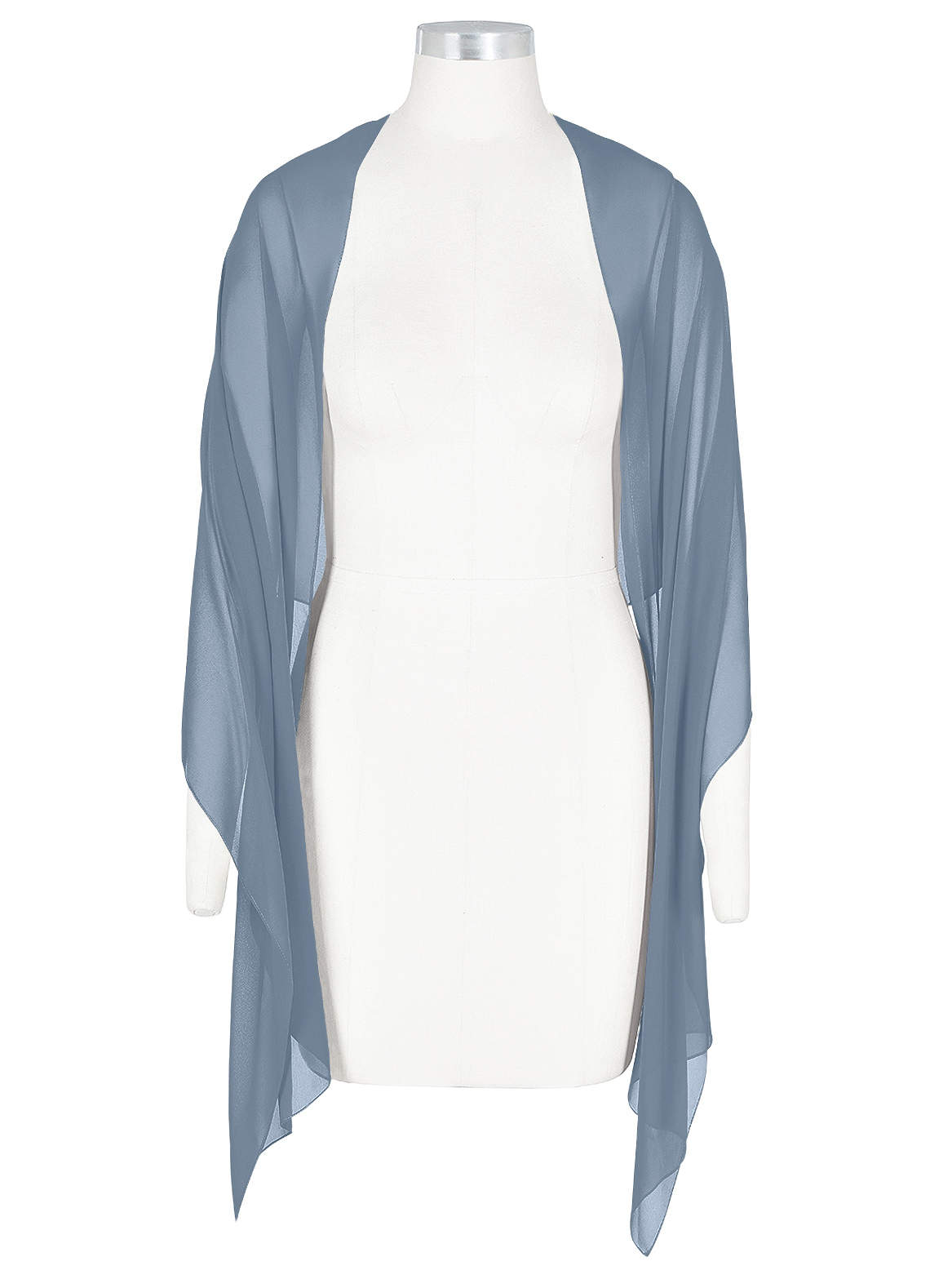 front Azazie Matching Color Ireland Chiffon Shawl
