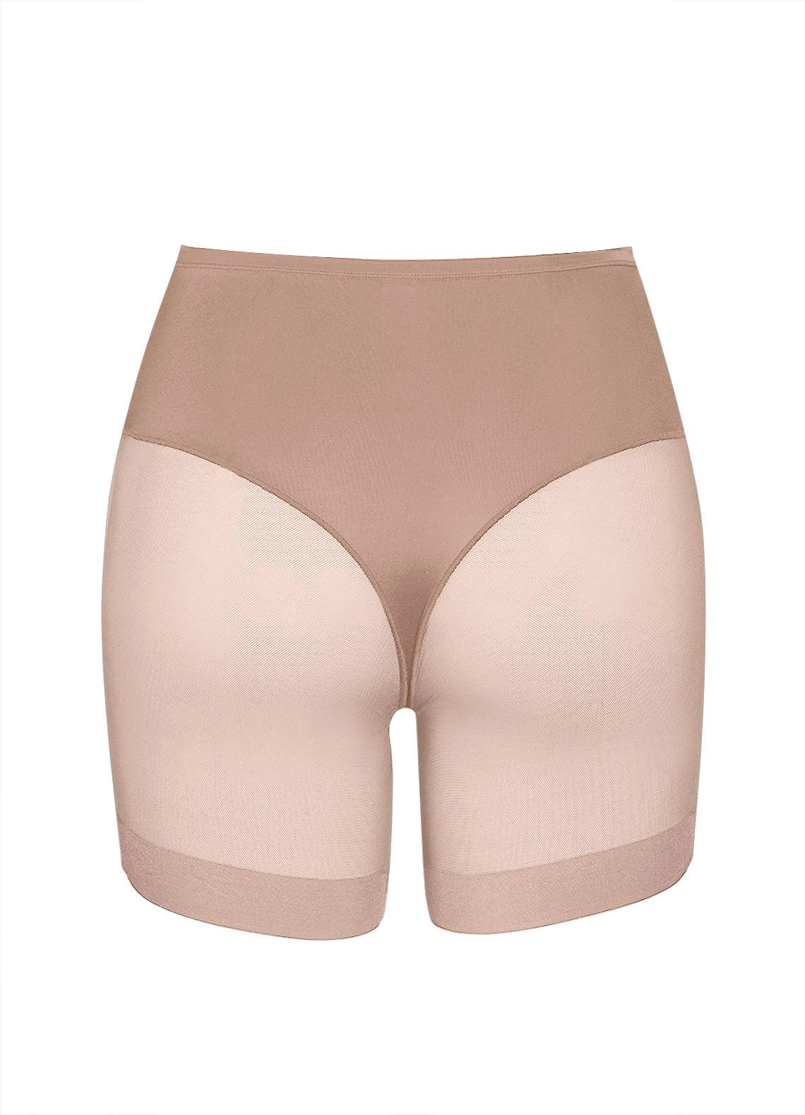 front Sheer Shaping Midrise Boyshorts