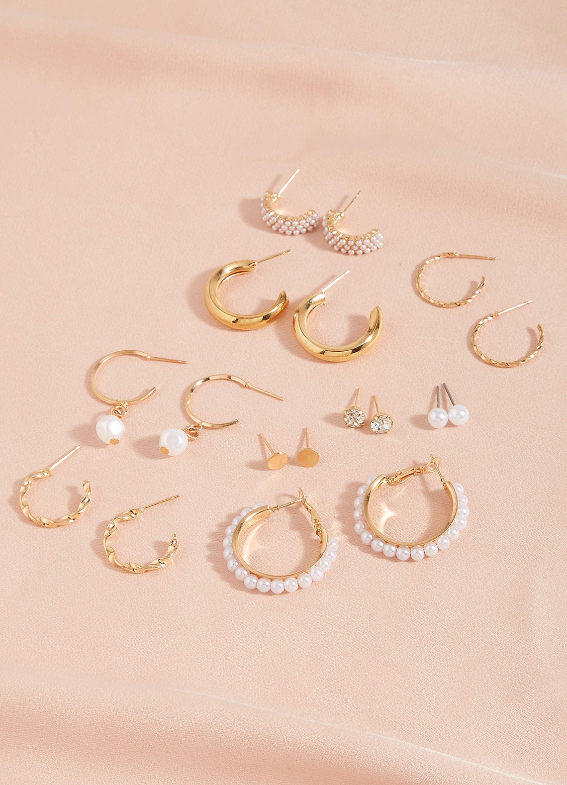 front Modern Earring Set