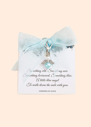 front Something Blue Angel Charm