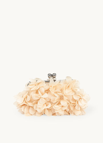 front 3D Petals Clutch Bag
