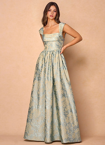 Runa Vintage Blue Maxi Dress image1