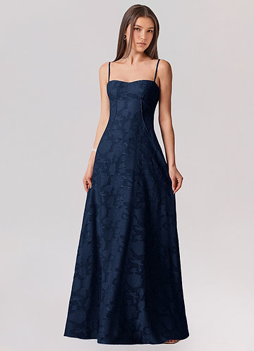 Valentine Navy Maxi Dress image1