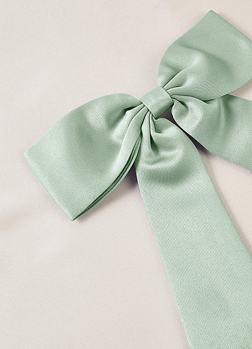 front Matching Color Bow Hair Clip Set