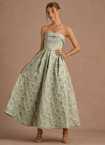 Florentine Blue Maxi Dress image1