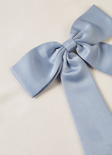 front Matching Color Bow Hair Clip Set
