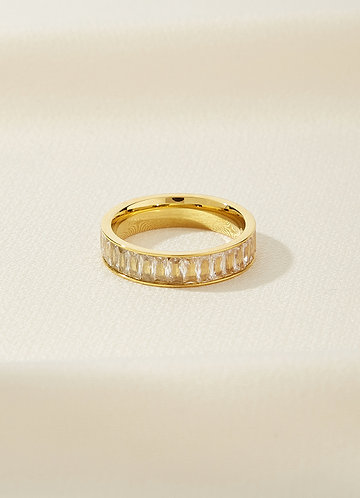 front Pavé Eternity Band